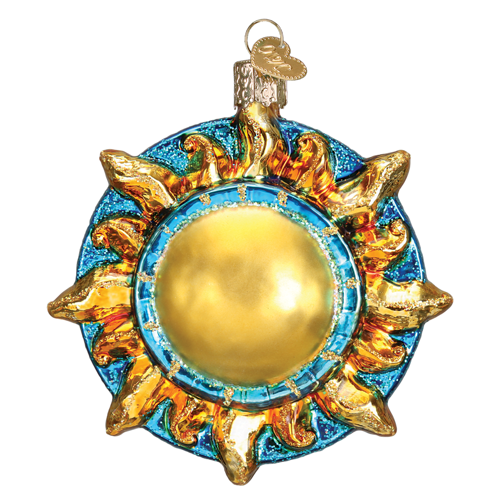 Celestial Sun Ornament - Backside