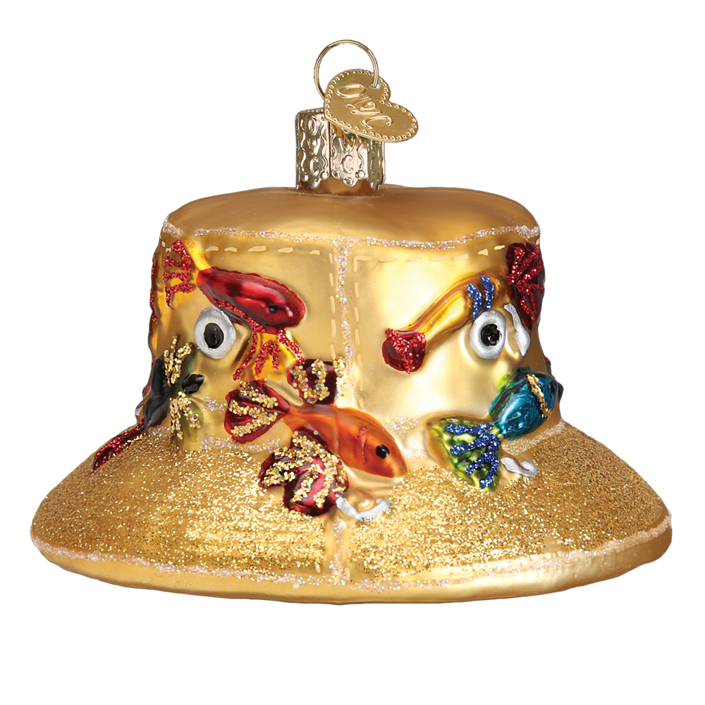 Fishing Hat with Tackle & Lures