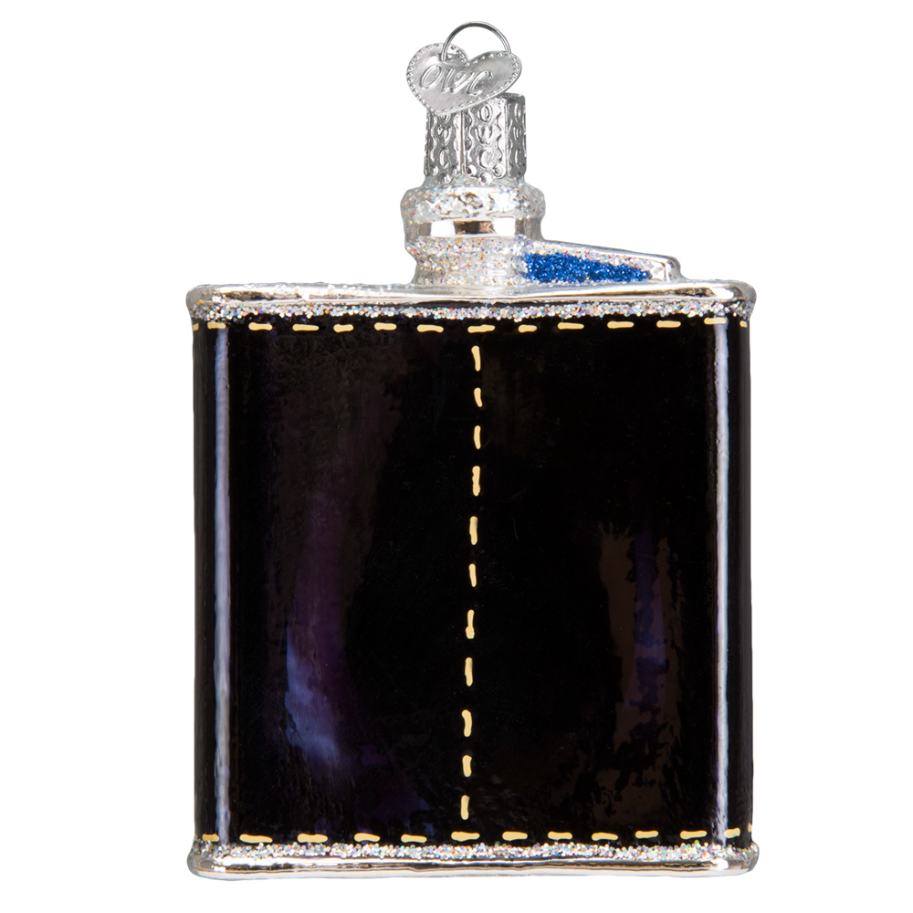 Flask Ornament - Backside