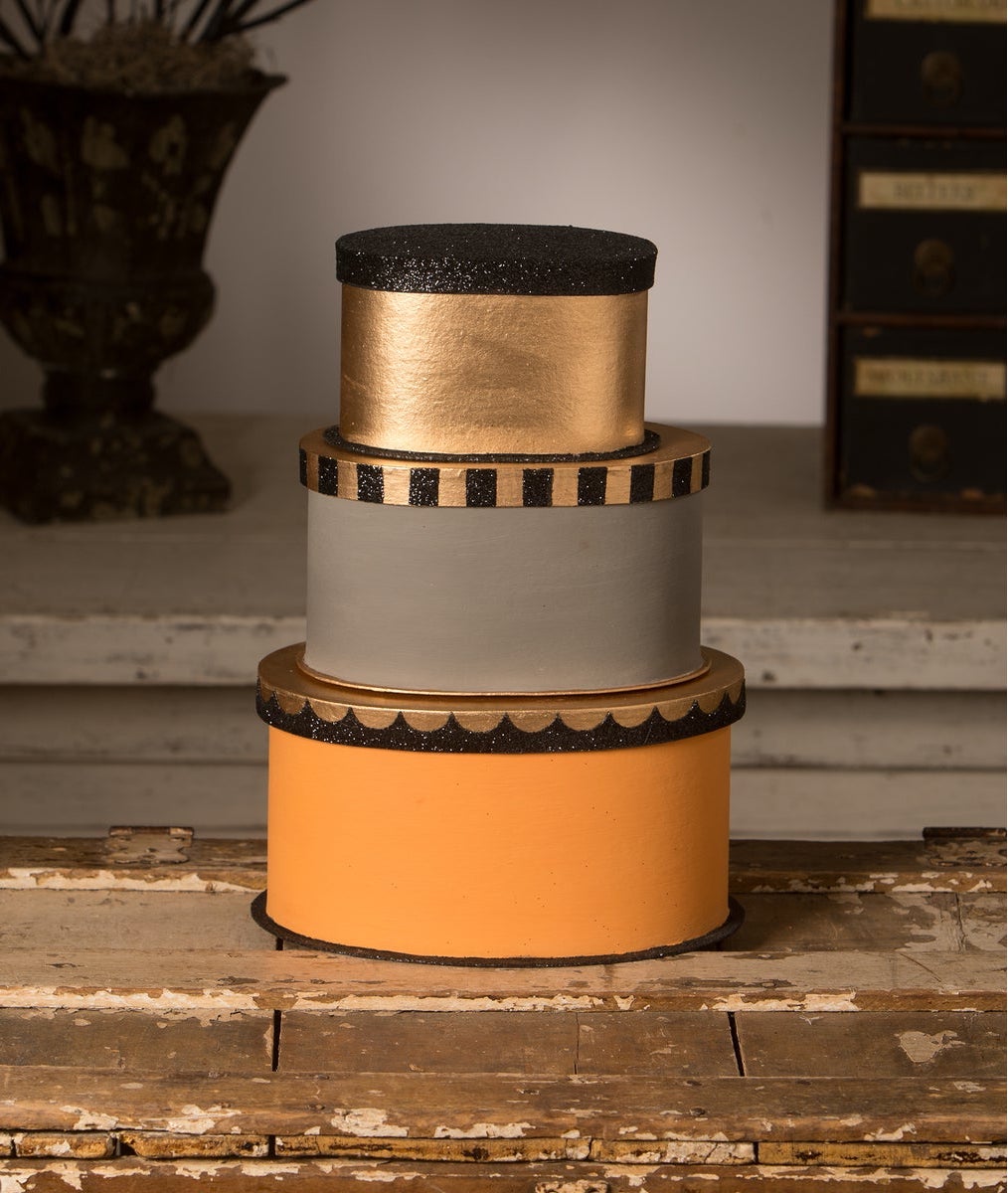 Halloween Moth Boxes by Bethany Lowe