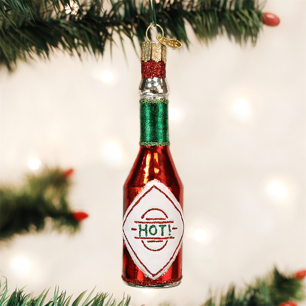 Hot Sauce Ornament