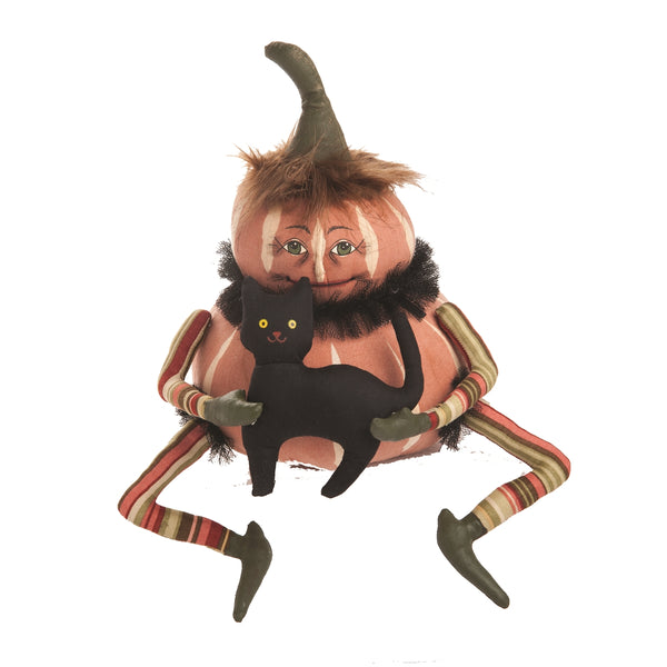 Joe spencer ジョースペンサー　パンプキンヘッド Joe Spencer Jared Pumpkin Head Doll | Cloth Halloween Dolls