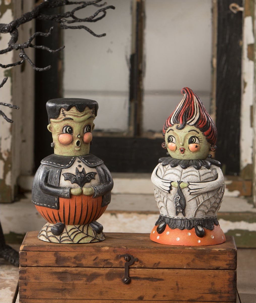 Joahanna Parker Frankie & Bride Halloween Jars