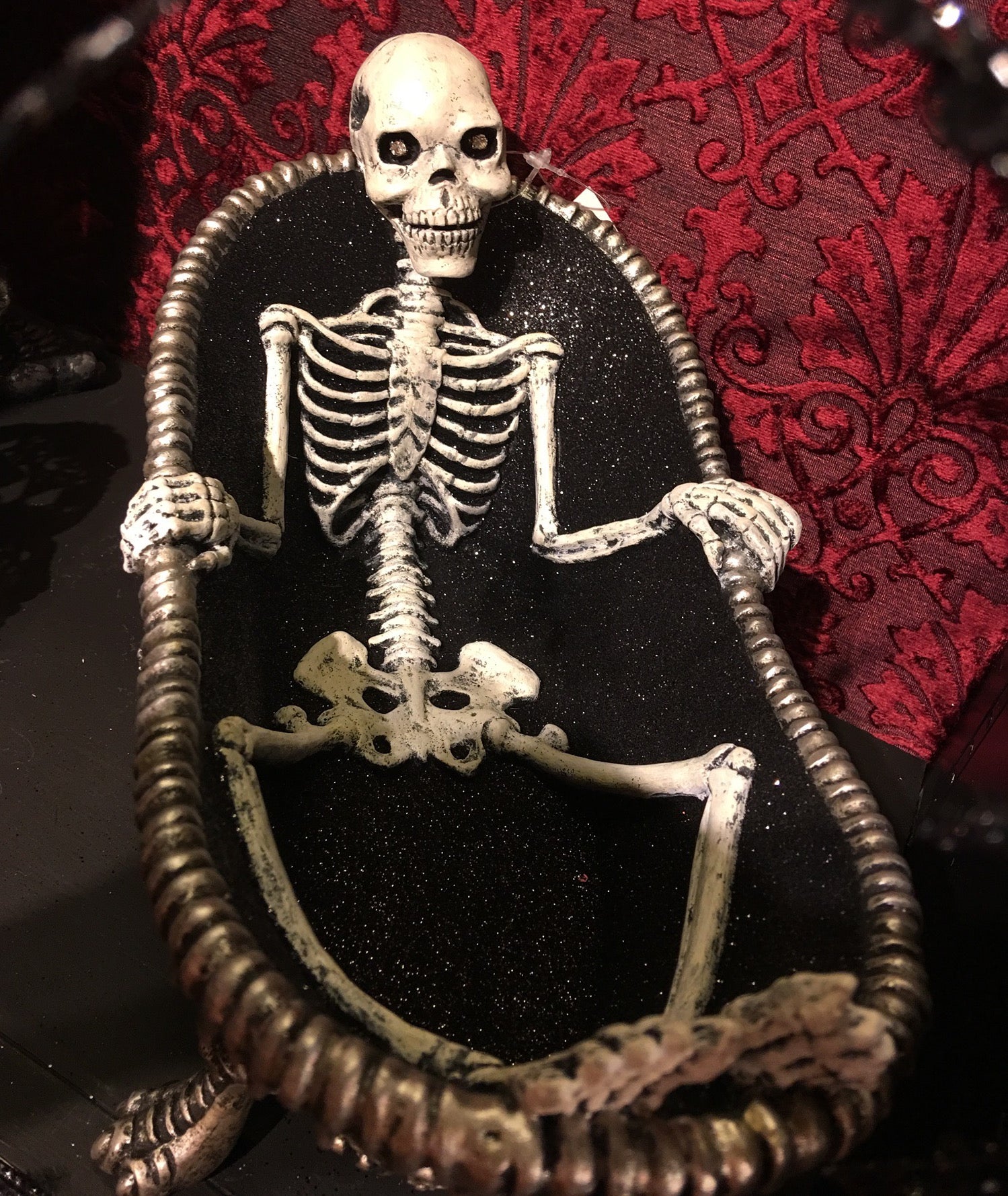 Katherine's Collection Dead & Breakfast Skeleton in Bathtub