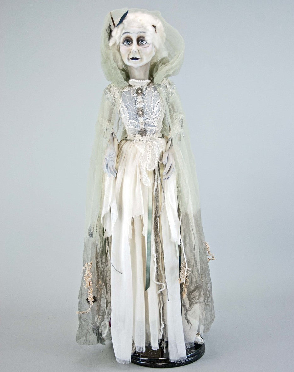 Lady in Mourning 34" Ghost Bride Doll by Katherine's Collection