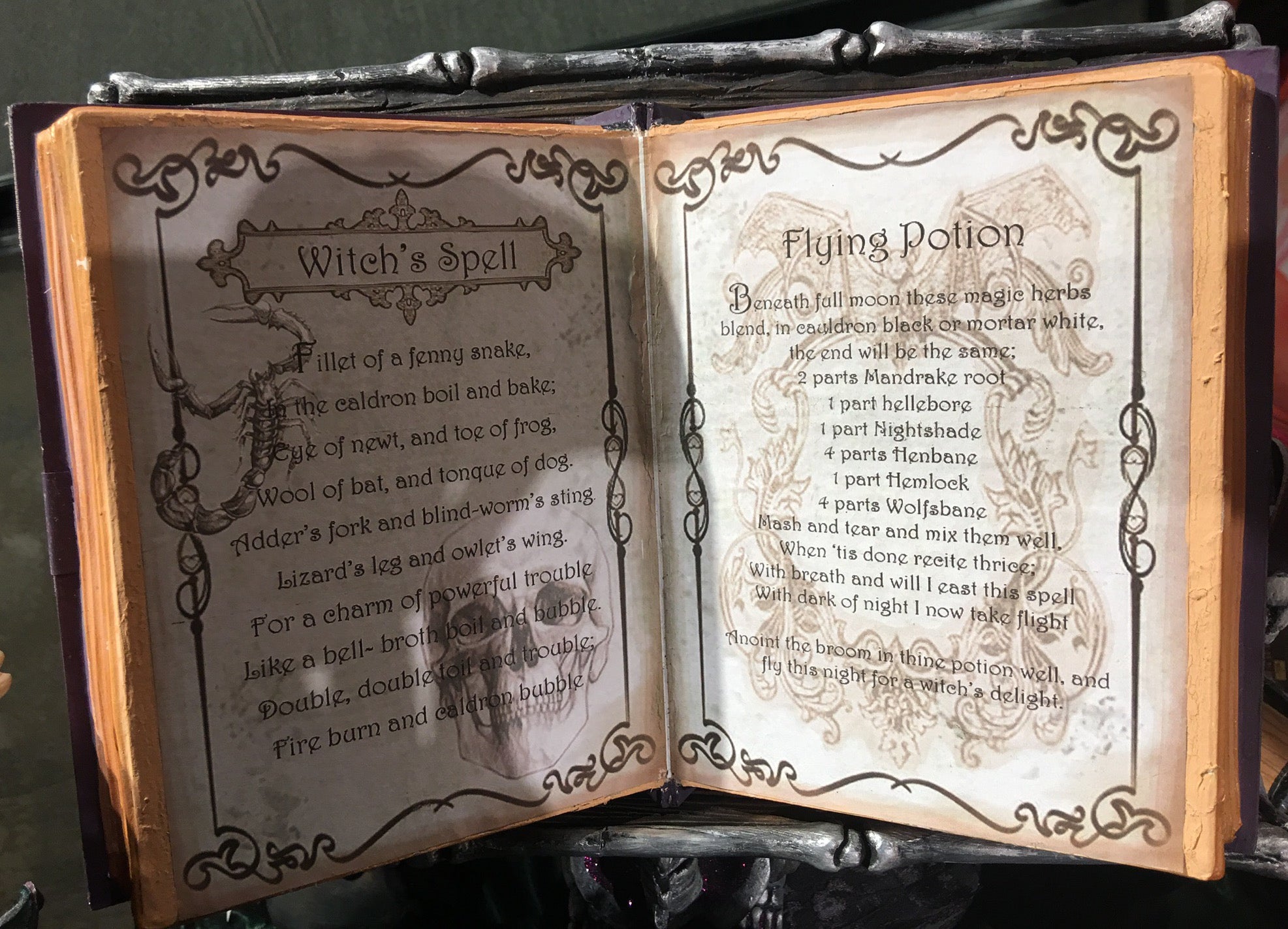 Katherine's Collection Witch Spellbook