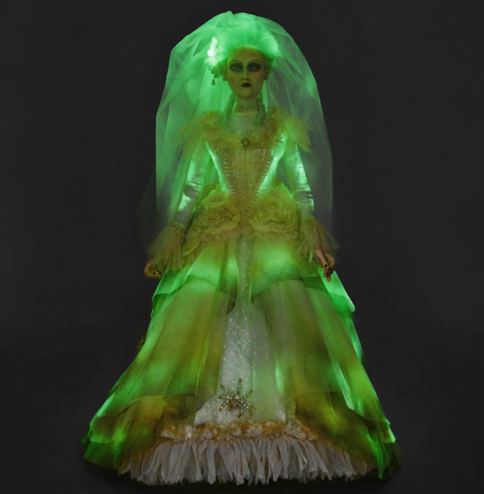 Katherine's Collection Lady Theodora Nightwing , Halloween doll that glows in the dark