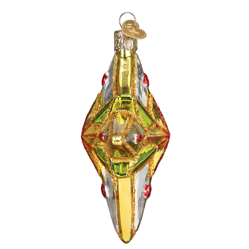 Luminous Star Ornament - Sideview