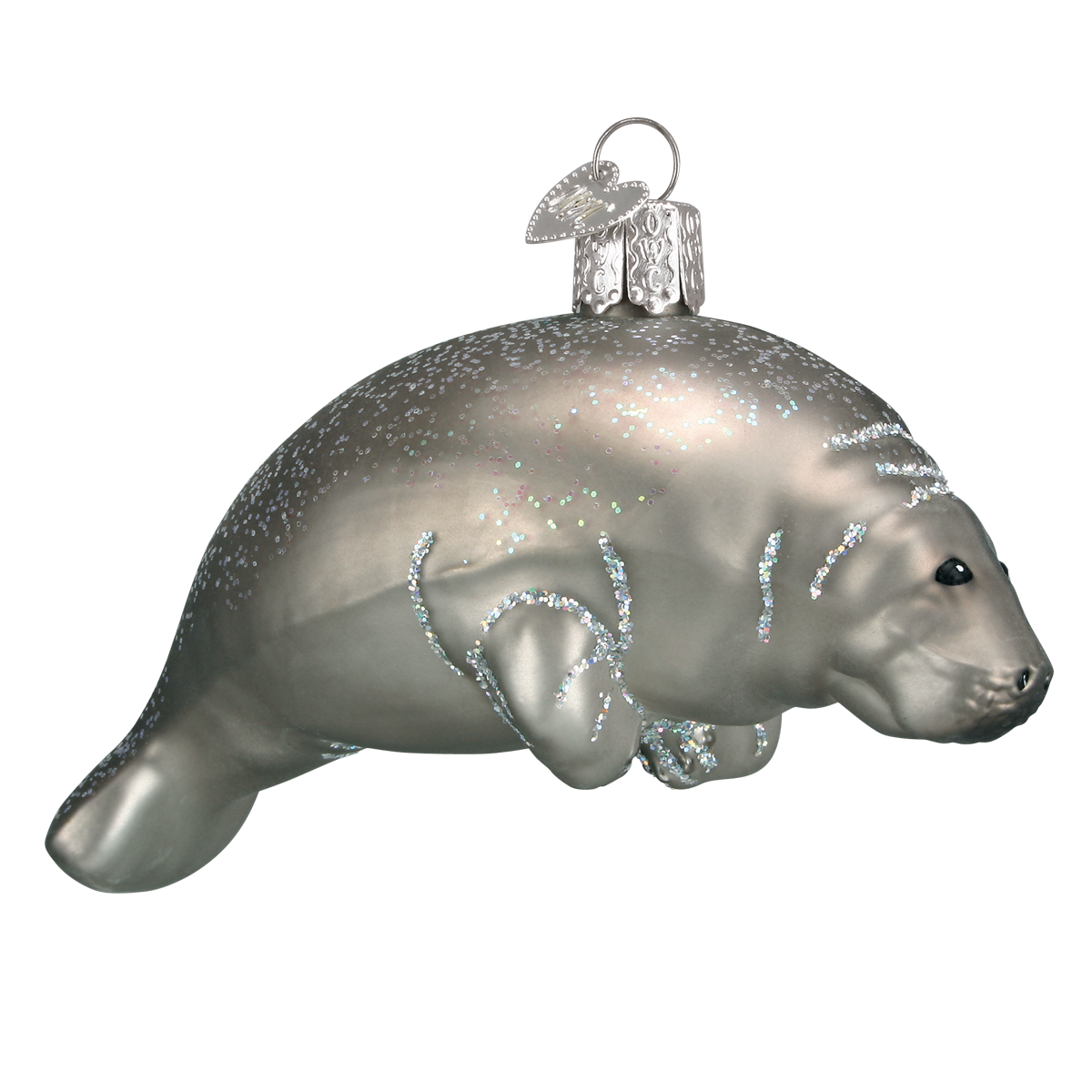 Glass Manatee Ornaments - Old World Christmas