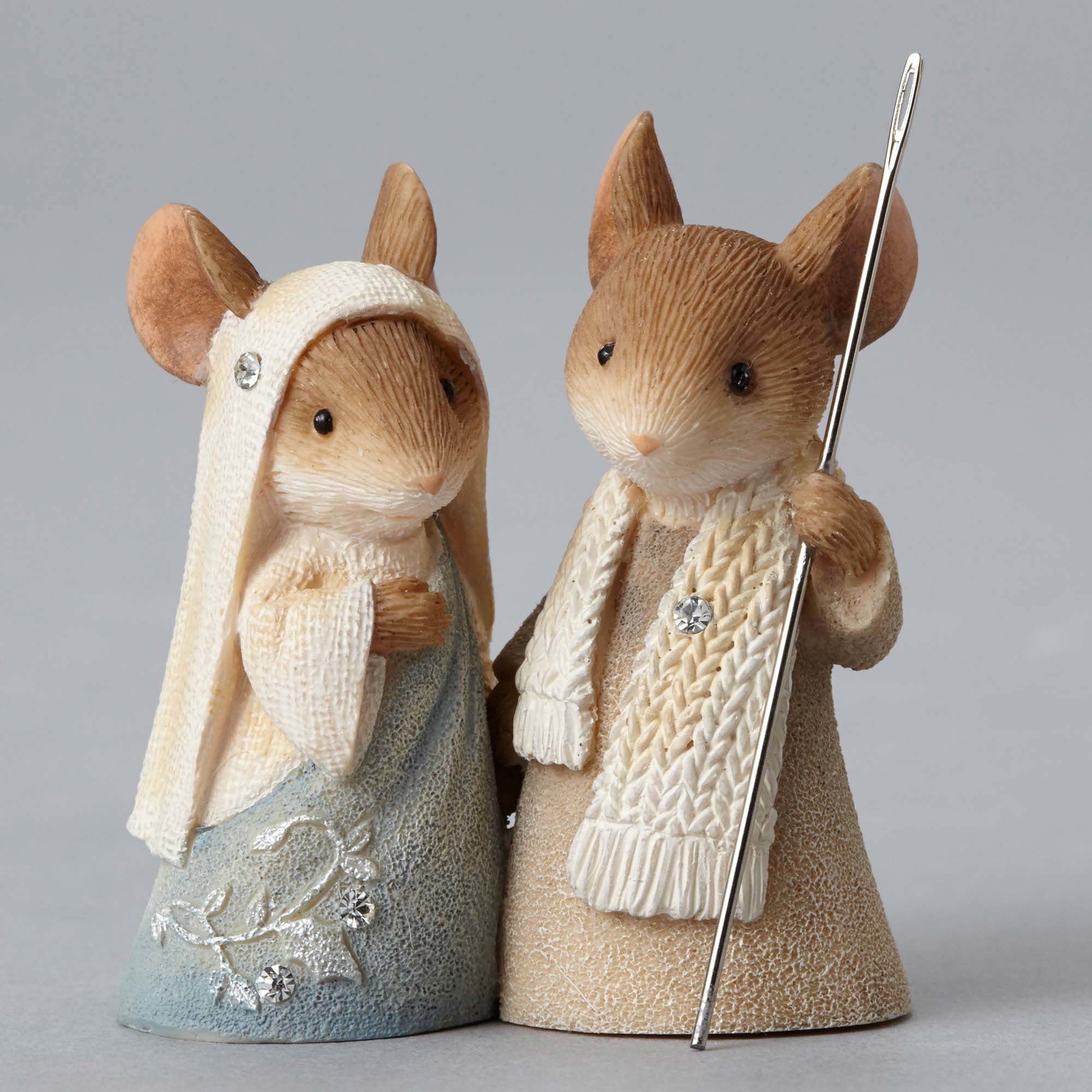 Mice Nativity Pageant Figurines