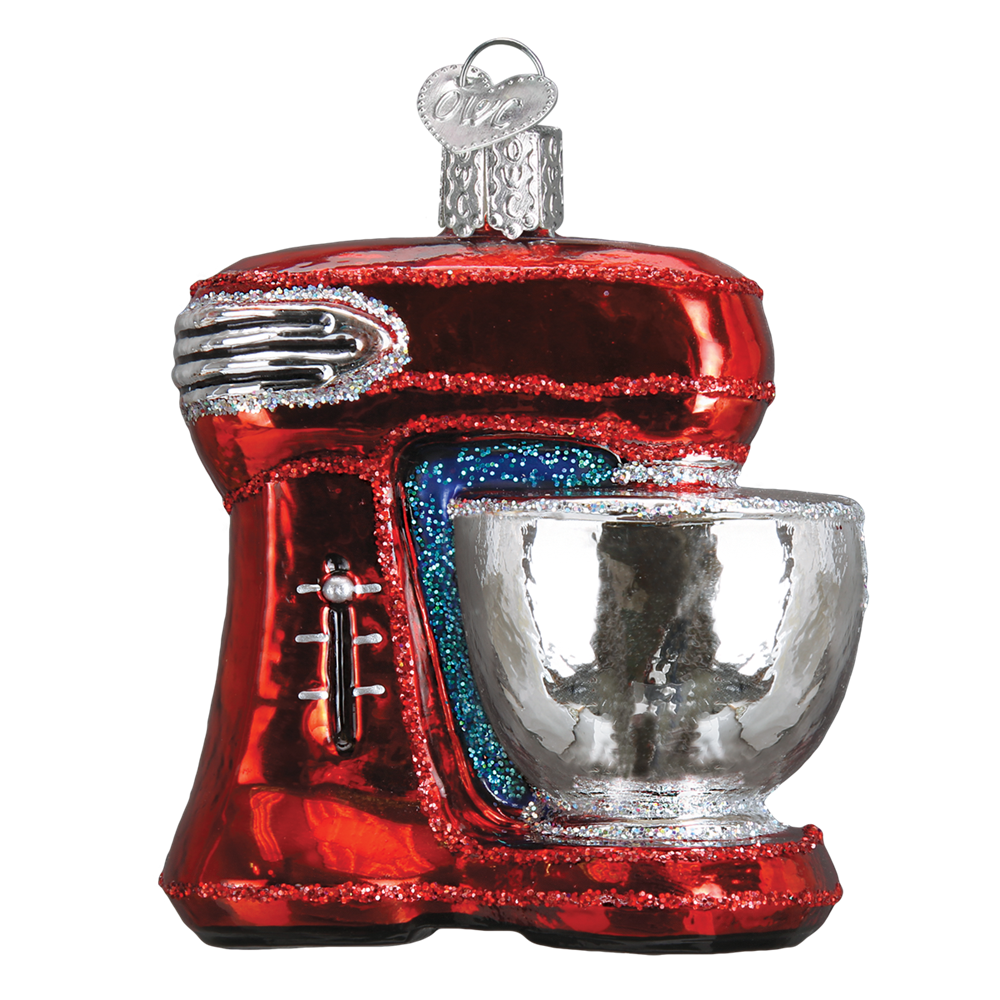 Red Mixer Christmas Ornaments