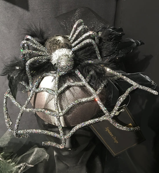 mourning-spider-fascinator-  display picture 1