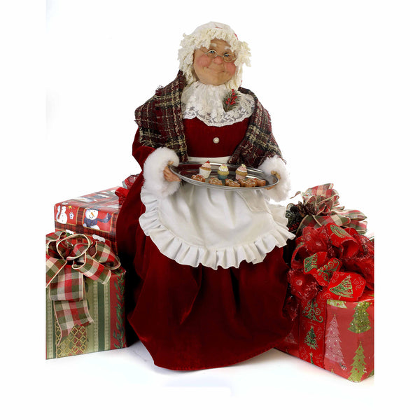 Mrs Claus With Cookies Jacqueline Kent Figure