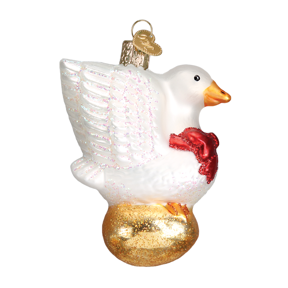Old World Christmas Golden Goose Ornament