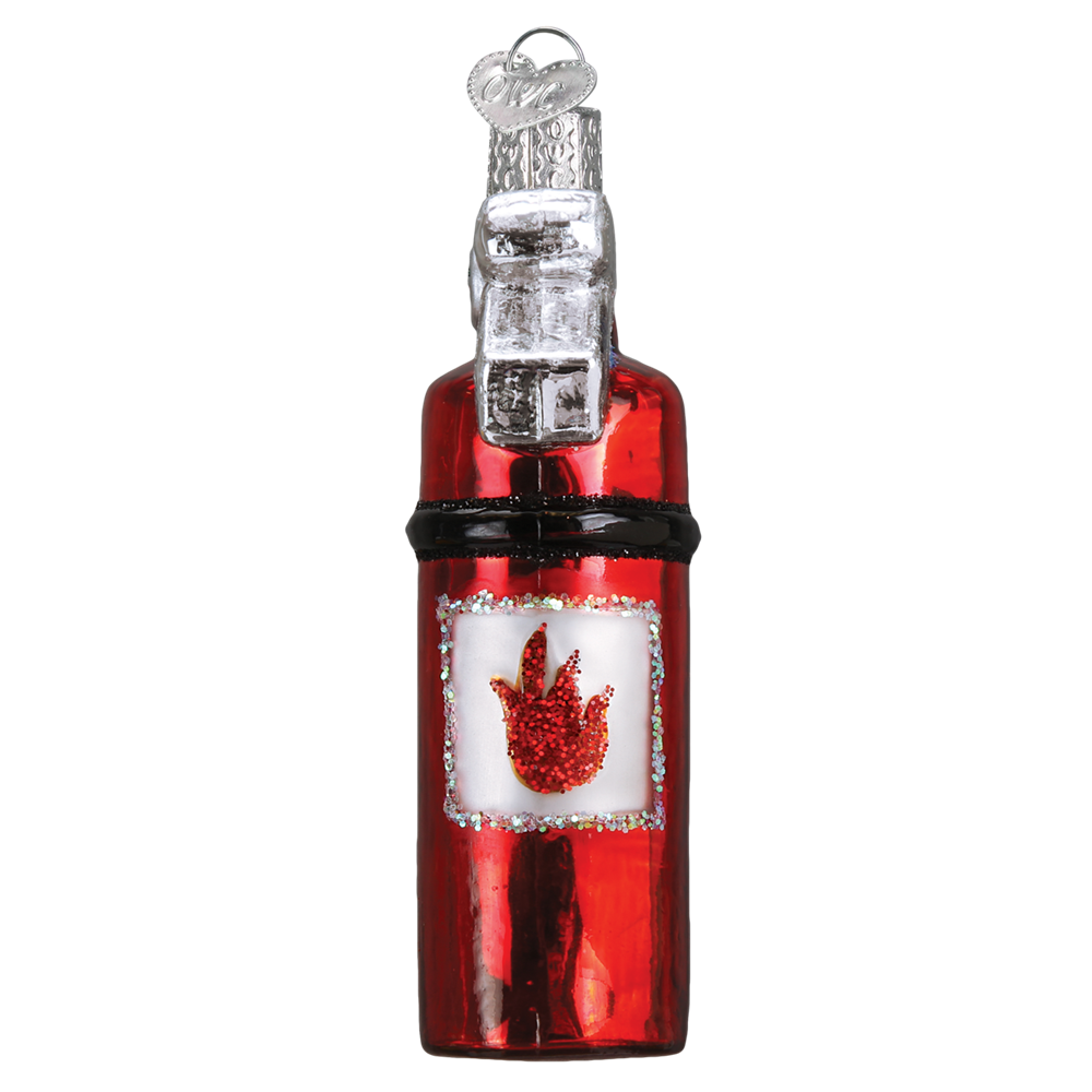 Old World Christmas Fire Extinguisher Ornaments