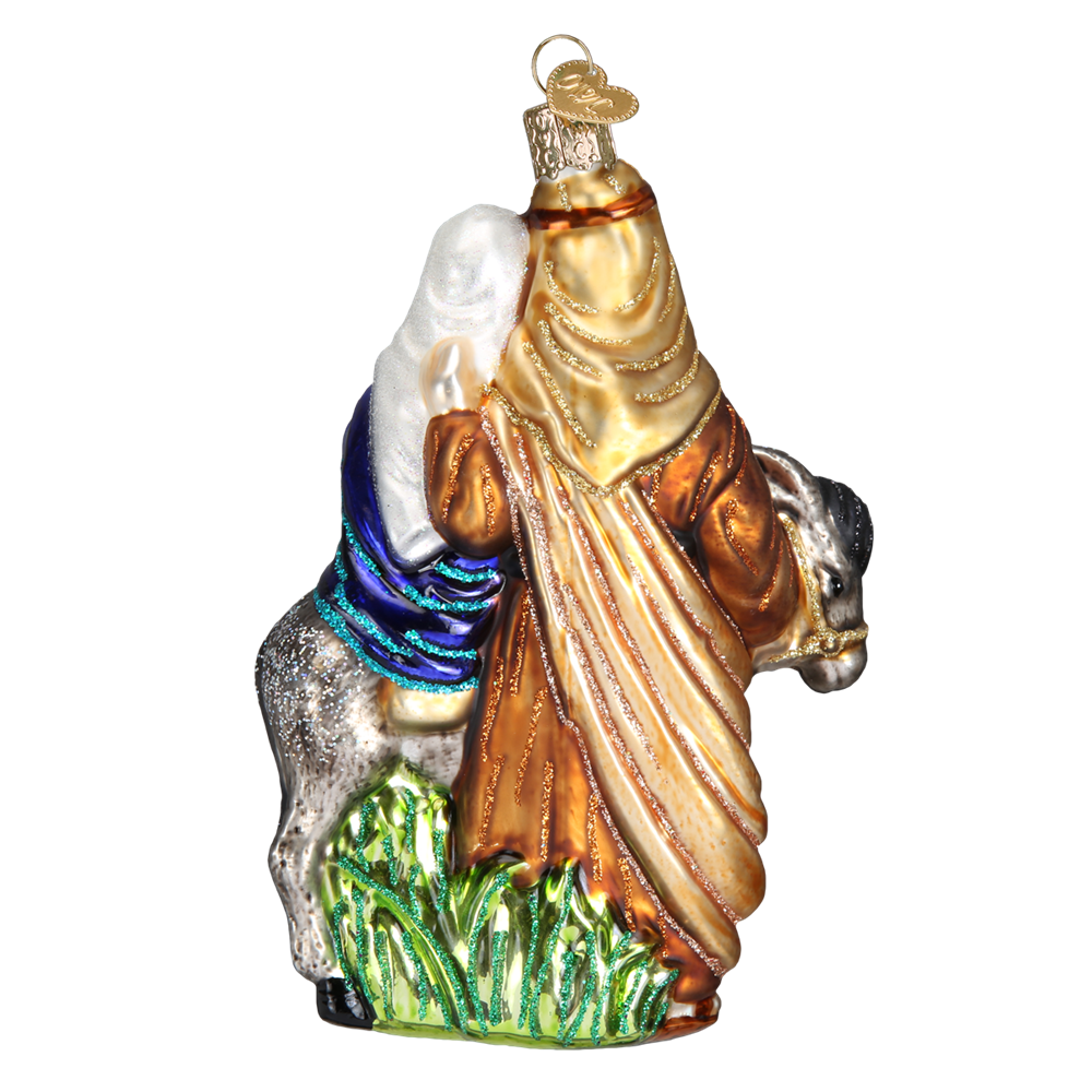 Old World Christmas Flight to Egypt Nativity Ornament