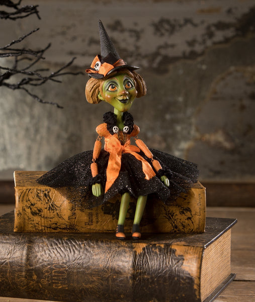 Penelope Witch Doll Shelf Sitter LeeAnn Kress | Bethany Lowe