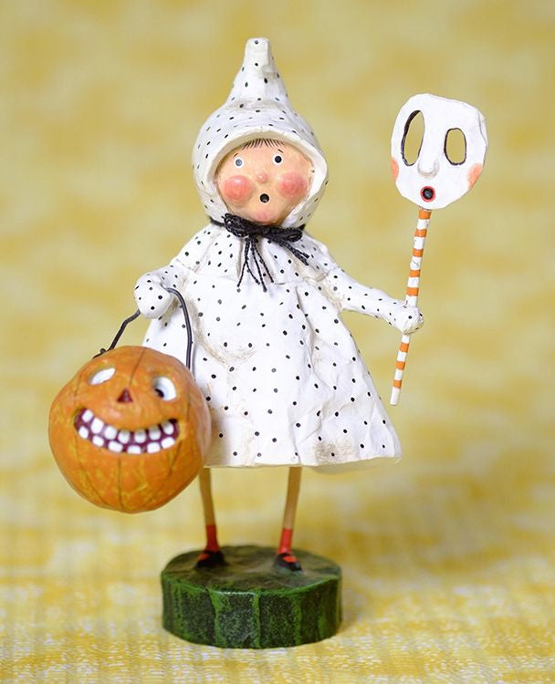 Lori Mitchell Polk-A-Dottie-Boo Halloween Figurine