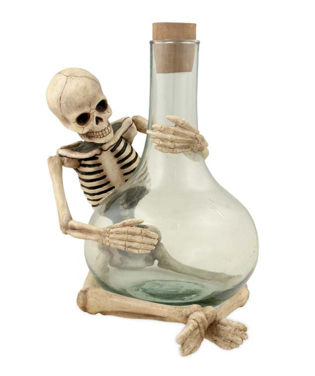 Potion Skelly - Skeleton Holding A Bottle