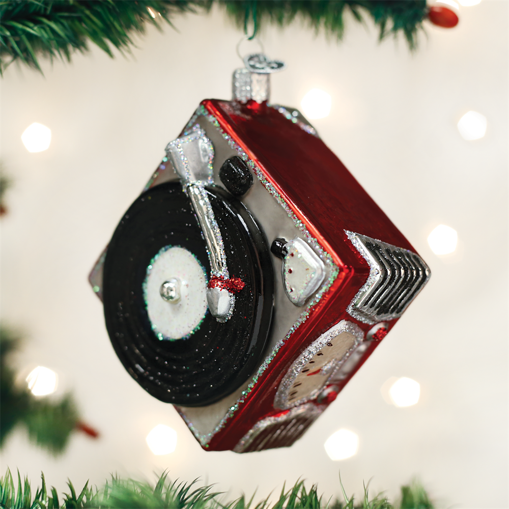 Record Player Ornaments