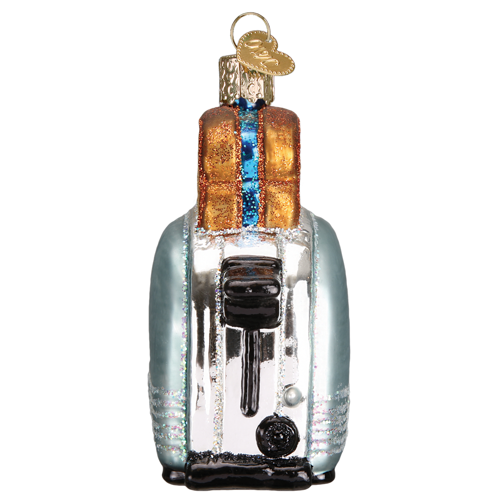Glass Toaster Ornament