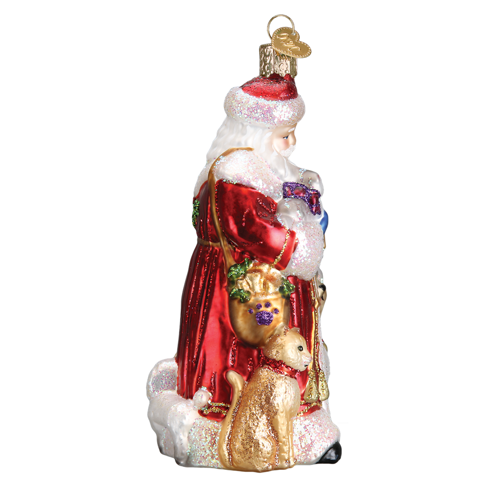 Santa's Furry Friends Ornament
