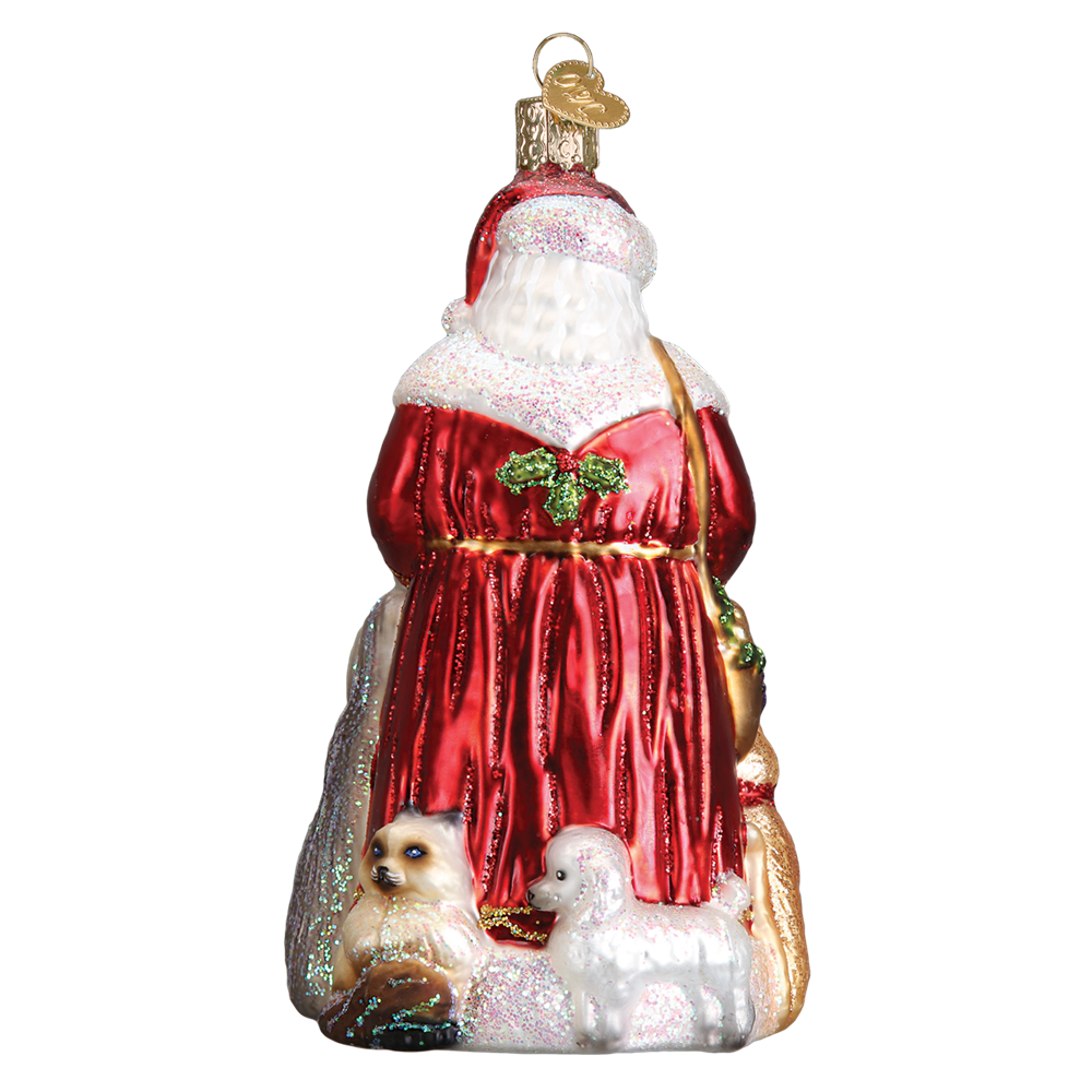 Santa's Furry Friends Ornament