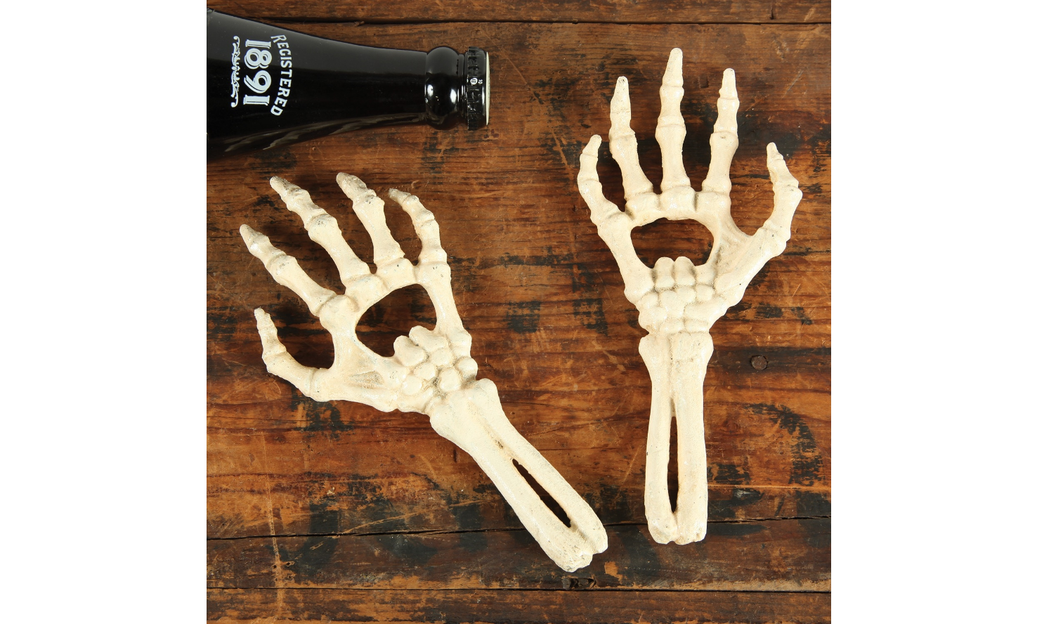 Skeleton Hands Bottle Openers - Halloween Bar Accessories