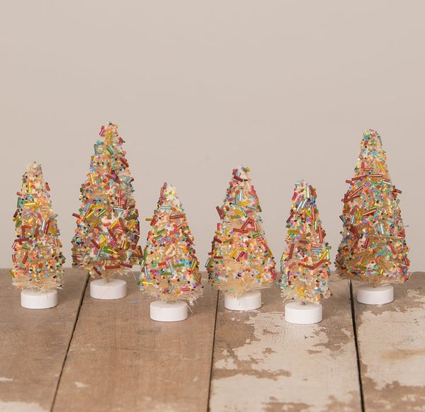 Sprinkles Bottle Brush Trees Bethany Lowe Christmas
