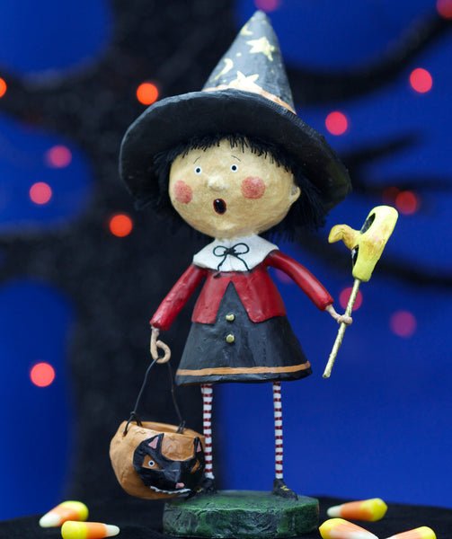 Lori Mitchell Trixie Witch Wizard Halloween FIgurine