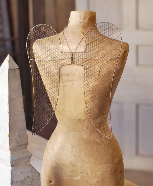 mesh angel dress Wire Mesh Angel Wings