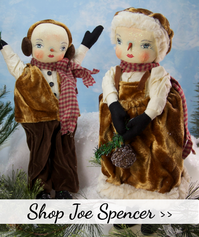 Joe Spencer Christmas Dolls