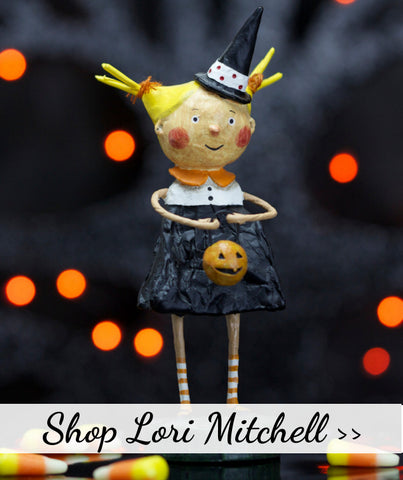 Lori Mitchell Halloween Figurines