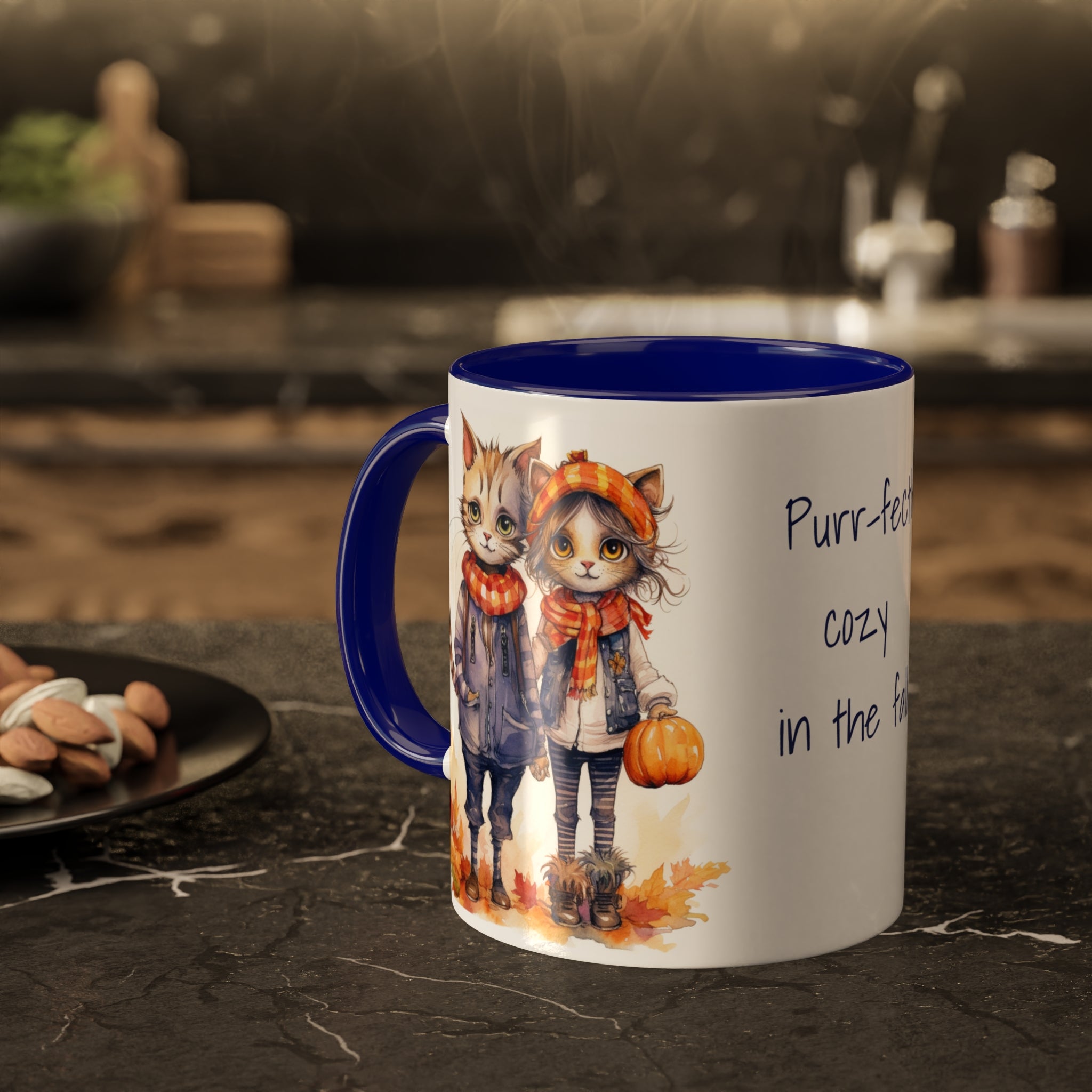 Charlie & Piper Cozy Fall Kitties Mug
