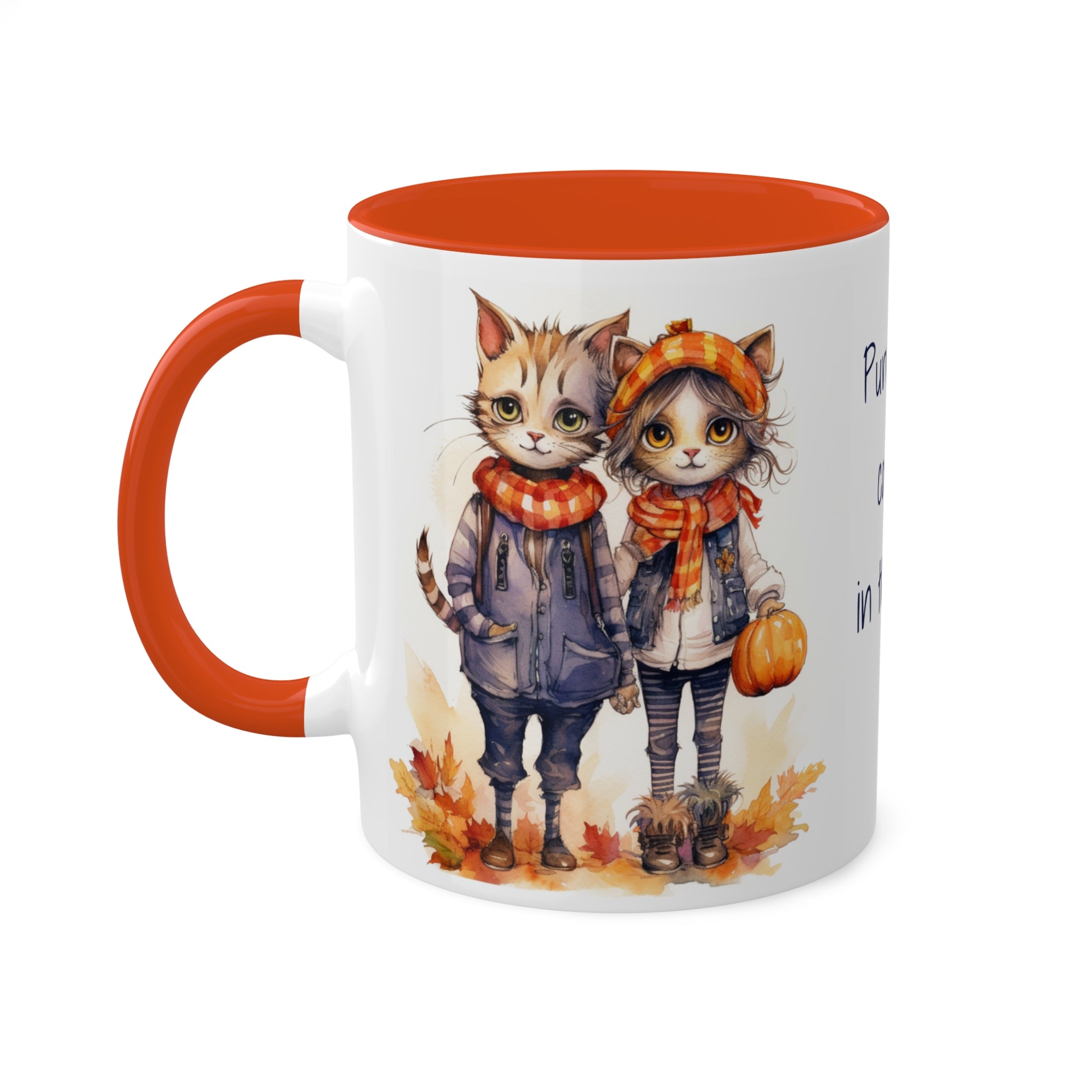Charlie & Piper Cozy Fall Kitties Mug