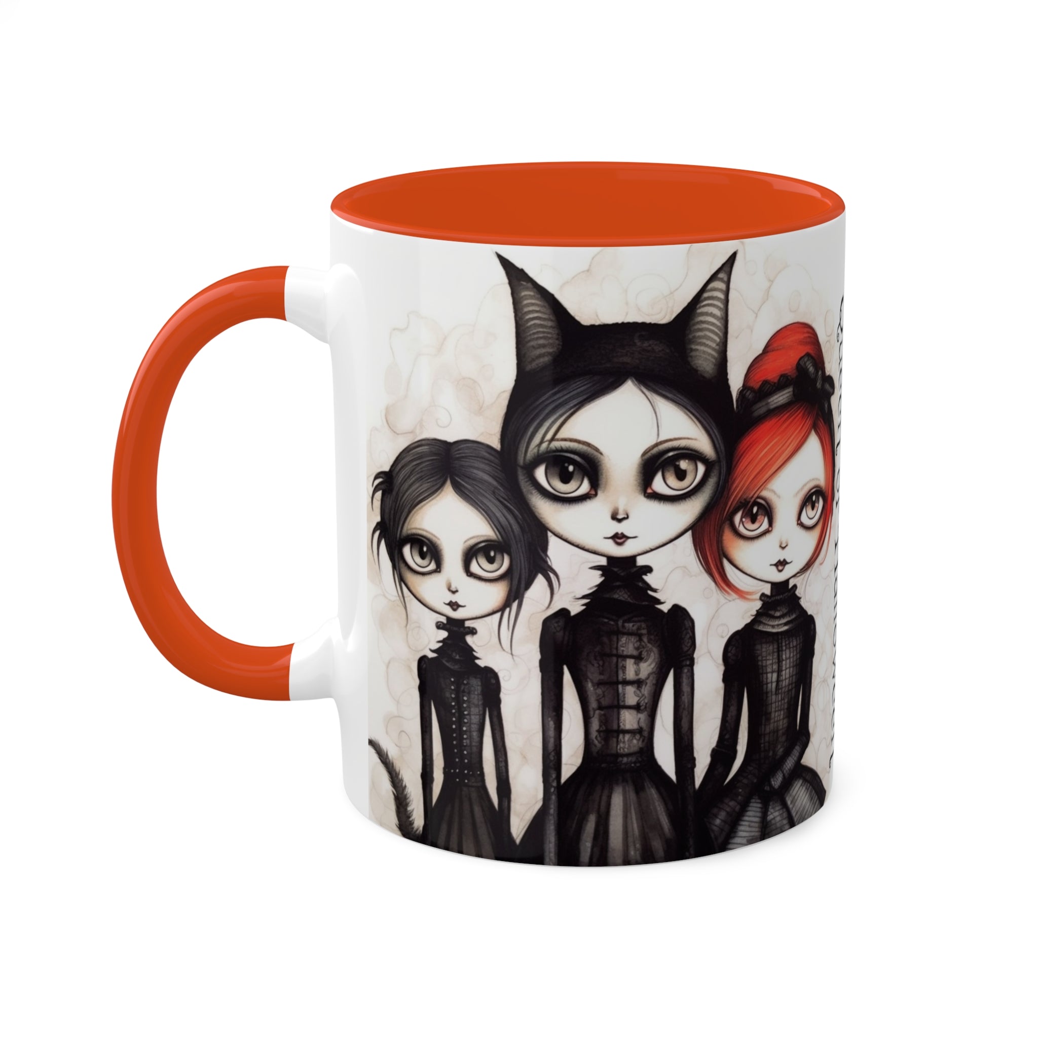 Goth Cat Girls Mug