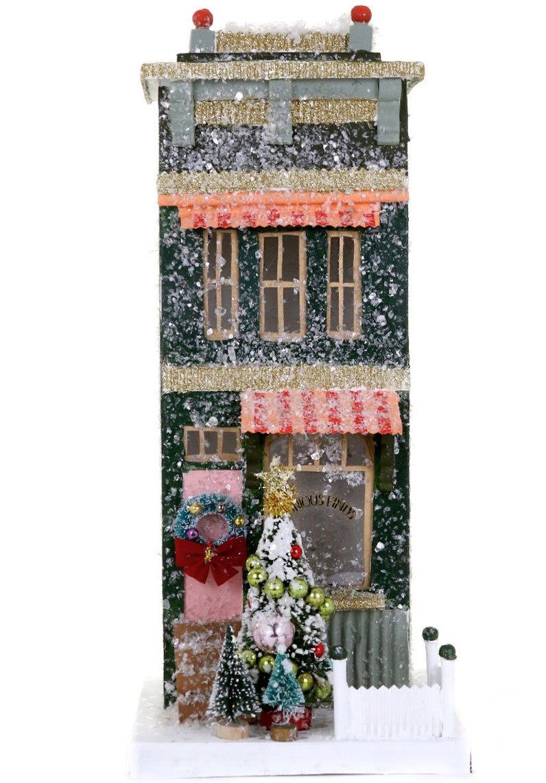 Antique Shop Christmas Putz House