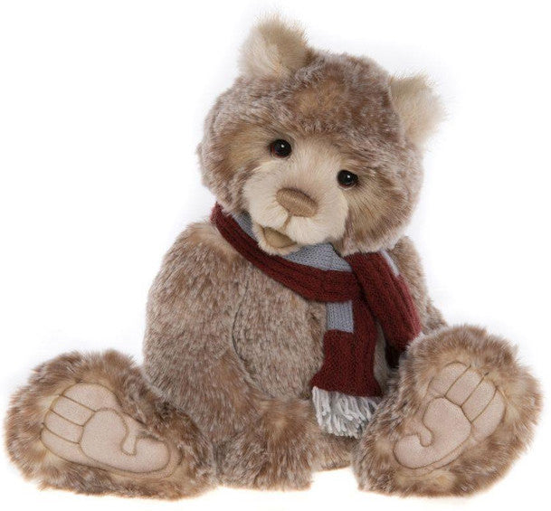 Charlie Bears Doze Bear - Cute Teddy Bear with Scarf