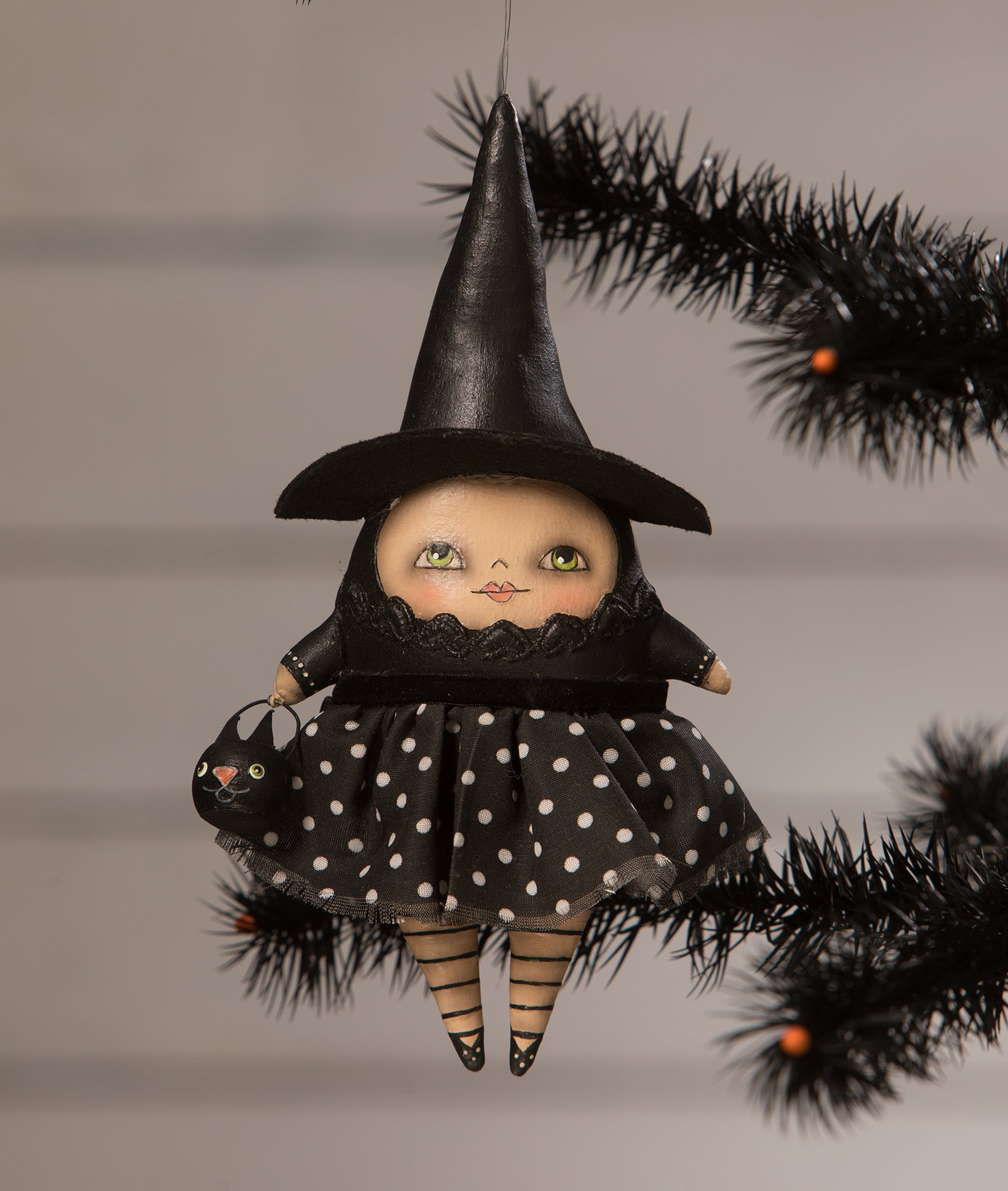 Delighted Desdemona Witch Ornament by Robin Seeber