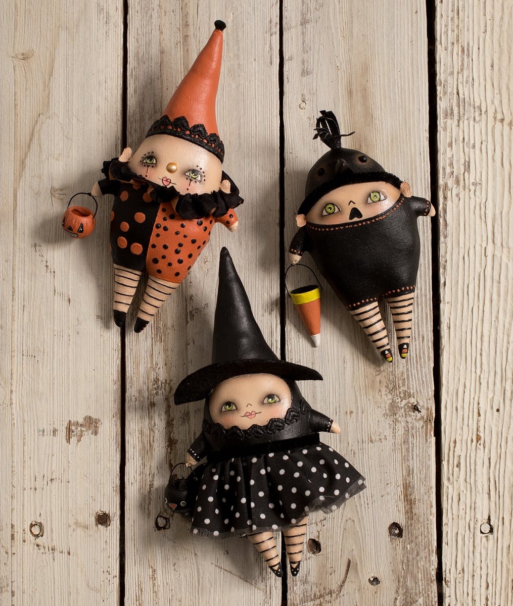 Cute Halloween Ornaments by Robin Seeber