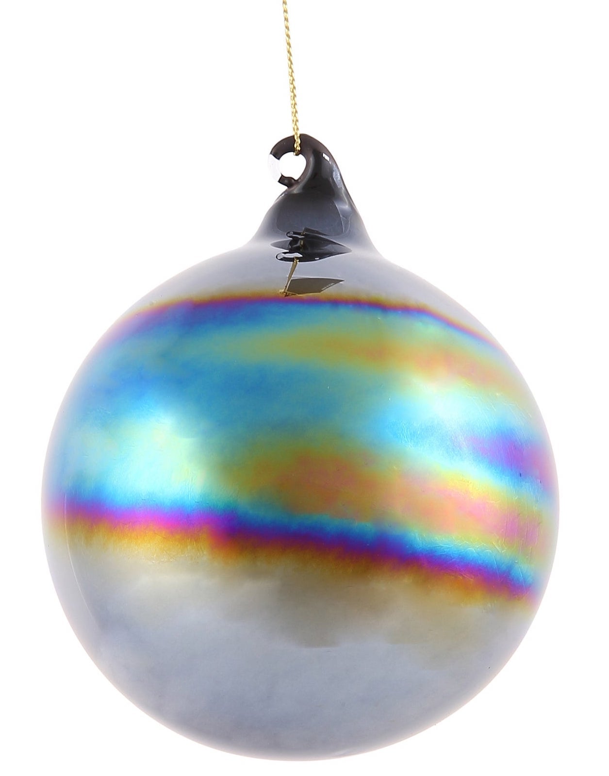 Jim Marvin Black Pearl Glass Ball Ornaments