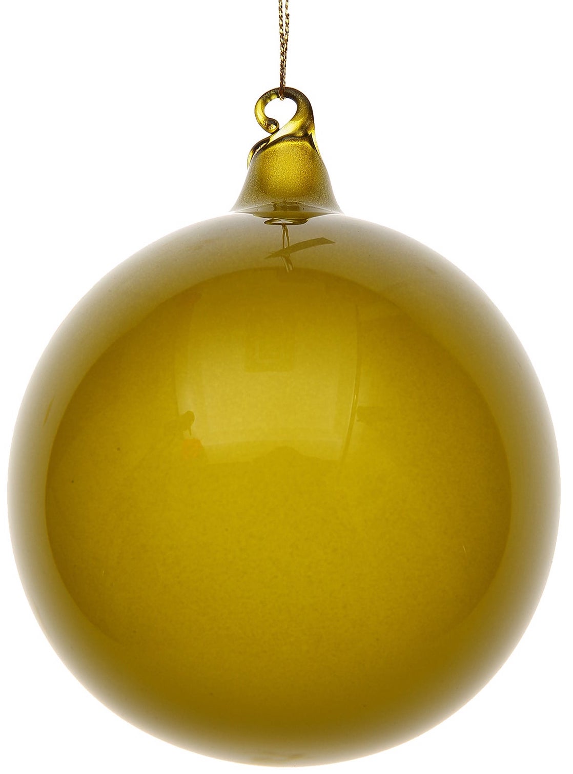 Jim Marvin Moss Green Glitter Bubblegum Glass Ball Ornaments