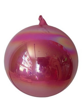 Jim Marvin Rose Pink Pearl Glass Ornaments