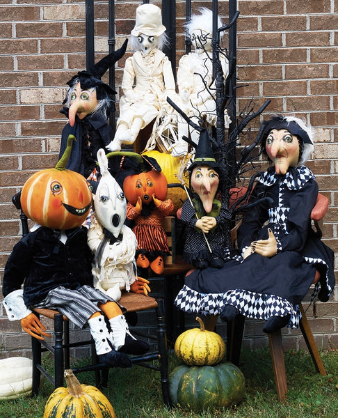 Zinnia Witch | Joe Spencer Halloween Dolls - TheHolidayBarn.com