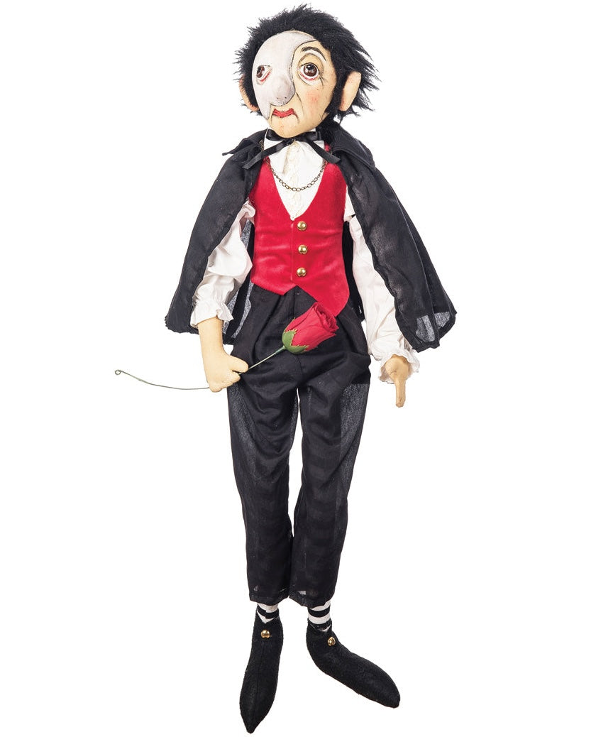 Joe Spencer Phantom Philip Doll | Phantom of the Opera with Mask & Rose - TheHolidayBarn.com Joe Spencer Phantom Philip Doll | Phantom of the Opera with Mask & Rose - TheHolidayBarn.com