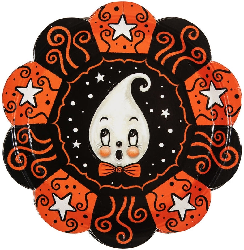 Johanna Parker Halloween Ghost Paper Plates