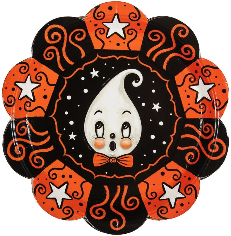 Johanna Parker Halloween Ghost Paper Party Plates