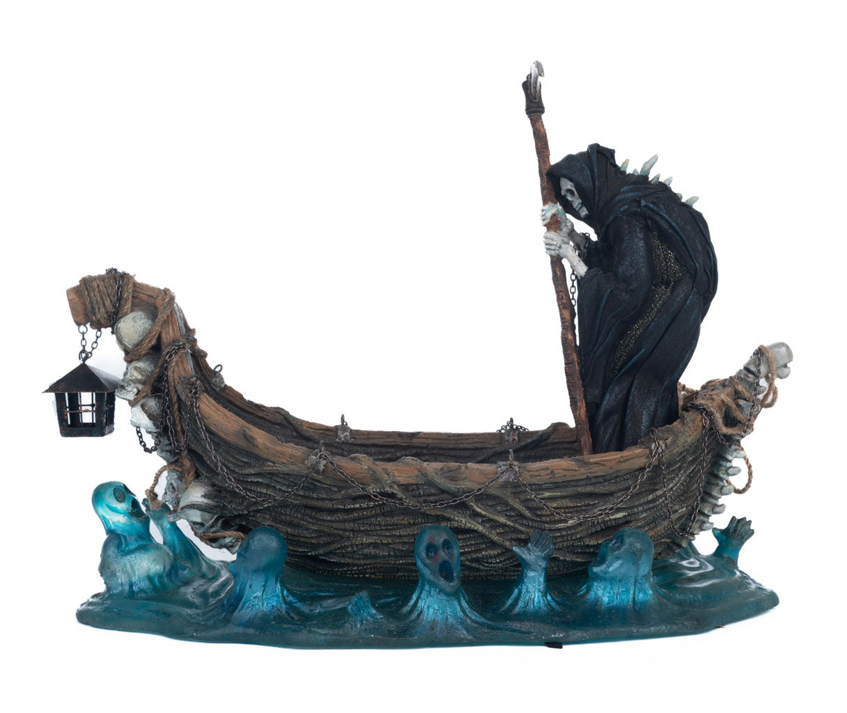 Grim Reaper in Boat Candy Bowl by Katherine's Collection
