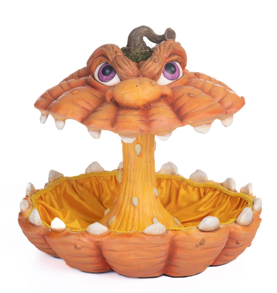 Katherine's Collection Oh My Gourd Pumpkin Candy Bowl
