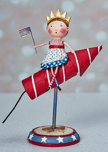 Liberty Takes Flight Lori Mitchell 4th of July Figurines ...